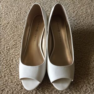 Mory Peep-Toe Pumps